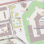 Umgebungskarte vielbunter Weihnachtsmarkt (openstreetmap)