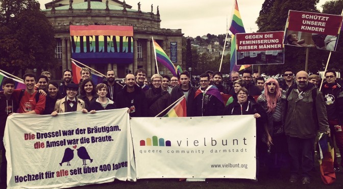 Bericht: 8. „Demo für Alle“ in Stuttgart