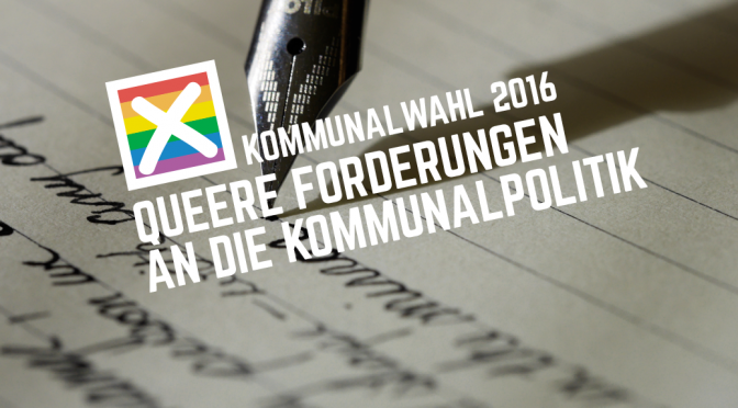 Kommunalpolitik ist auch Queerpolitik