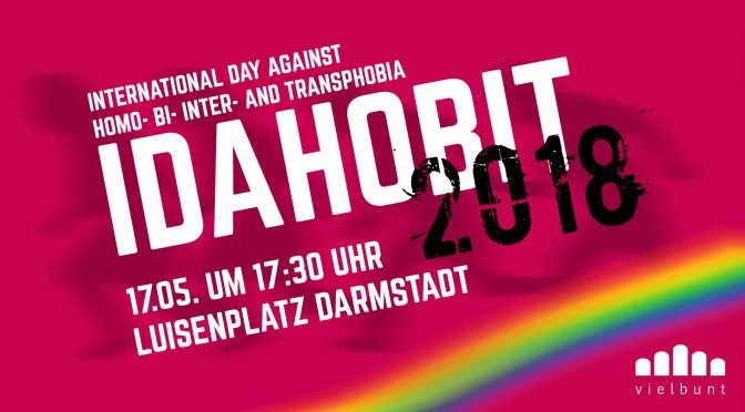 IDAHOBIT 2018 in Darmstadt